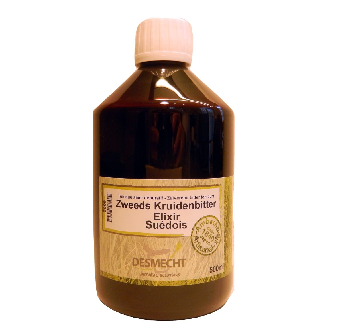 Online kopen: Zweeds kruidenbitter 500ml (recept MET kamfer) - Eveneens beschikbaar kamfer (Het gebruik van kamfer wordt met simultaan gebruik van homeopathische producten)Ook beschikbaar in 200ml en 1liter