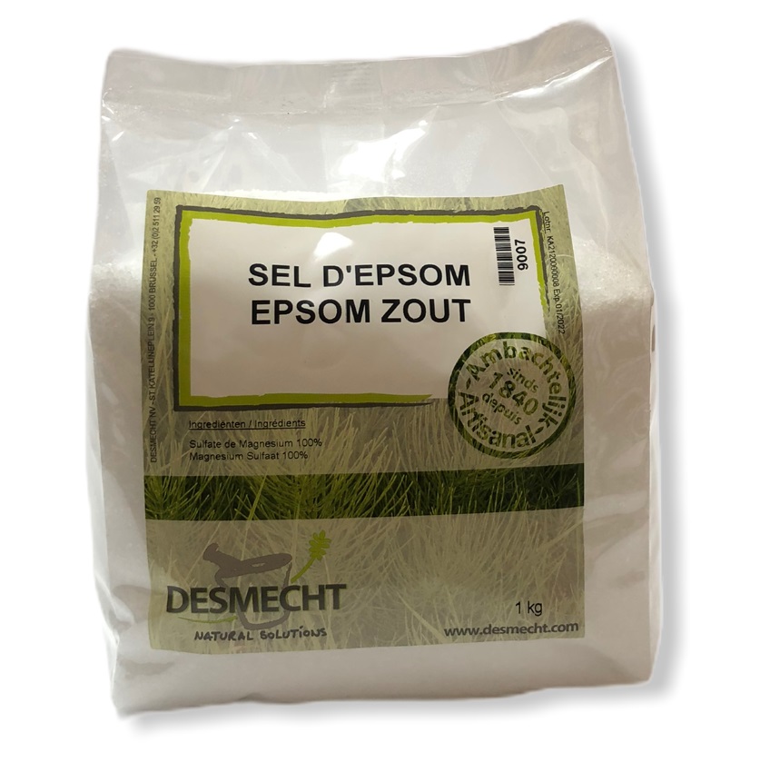 Sel d'Epsom salt, sulfate magnésium TERRALBA (100g) engrais CE, remède  ancien